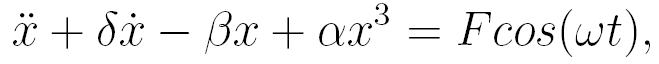 Formula 1.1: Simplified differential equation.